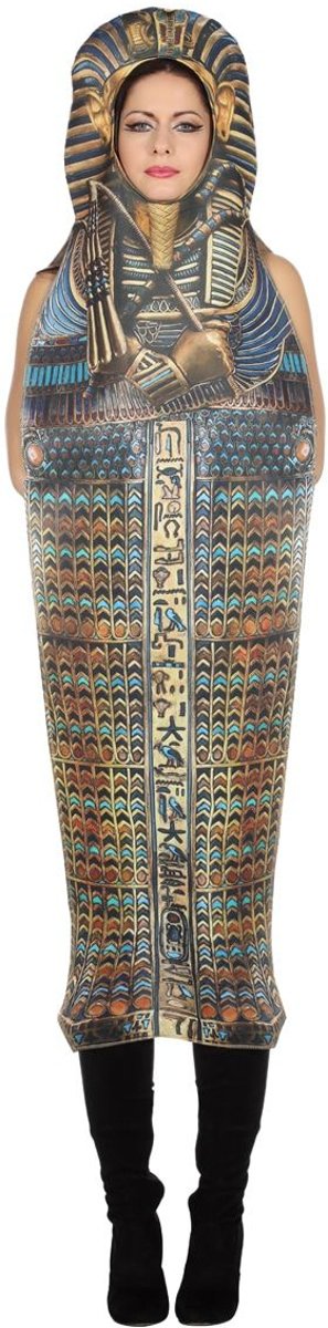 Egypte Kostuum | Sarcofaag Farao Toetanchamon Kostuum | One Size | Carnaval kostuum | Verkleedkleding